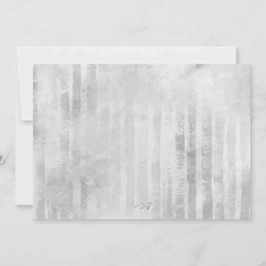 Elegant Fotoviering van het begrafenisherdenkingsp Kaart (Achterkant)