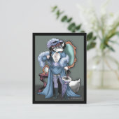 Elegant Fox Briefkaart (Staand voorkant)