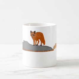 🦊 Elegant Fox Coffee Museum Koffiemok