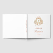 Elegant Frame Holy Cross Baptism Guest Book Gastenboek (Volledig)
