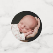 Elegant Frame Holy Cross Baptism Table Confetti (Kleine voorkant)