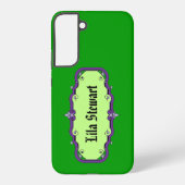 Elegant Framed Book Bord Samsung Galaxy Hoesje (Achterkant)