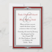 Elegant Framed Wedding Uitnodiging (Voorkant)