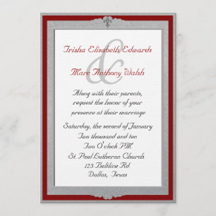 Elegant Framed Wedding Uitnodiging