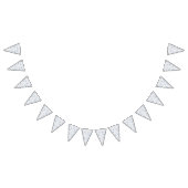 Elegant Frans  Blauw Bloemen Jouy Vlaggetjes (Alle)