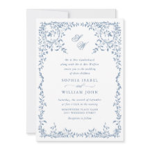 Elegant Frans Bloemen Lijst Bruiloft QR code