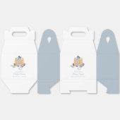 Elegant Frans Blueberry Pannenkoek Baby shower Bedankdoosjes (Ongevouwen)