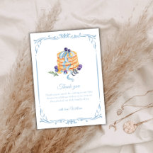 Elegant Frans Blueberry Pannenkoek Baby shower