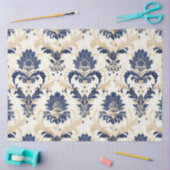 Elegant Frans  Damask Decoupage Papier (Craft)