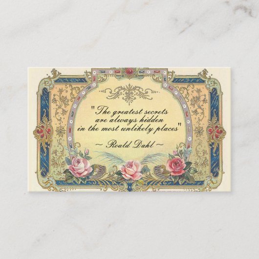 Elegant Frans land Visitekaartje (Voorkant)