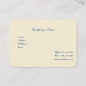  Elegant Frans land Visitekaartje (Achterkant)