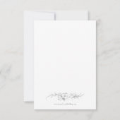 Elegant Frans Rococo Lijst Foto Save The Date (Achterkant)