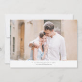 Elegant Frans Rococo Lijst Foto Save The Date (Achterkant)