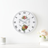 Elegant Frans  Roos met Filipijns Lijst Grote Klok (Huis)