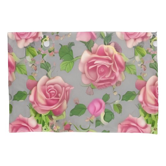 Elegant Frans Roos voor tuinbouw Kussensloop (Voorkant-Links)