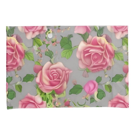 Elegant Frans Roos voor tuinbouw Kussensloop (Voorkant-Rechts)