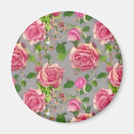 Elegant Frans Roos voor tuinbouw Magneet (Voorkant)