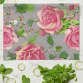 Elegant Frans Roos voor tuinbouw Theedoek (Gevouwen)