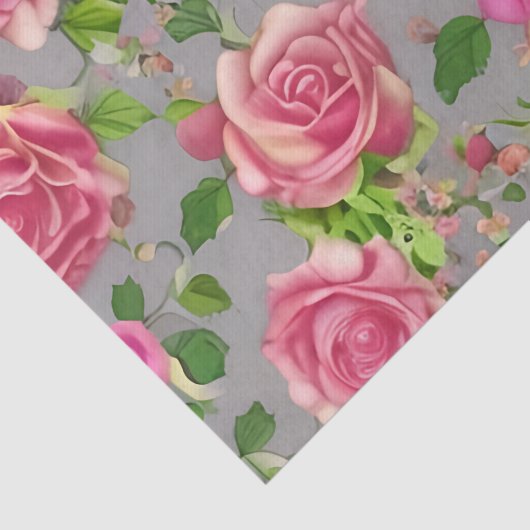 Elegant Frans Roos voor tuinbouw Tissuepapier (Detail)