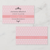 Elegant Frans Roze Simple Professional Trendy Visitekaartje (Voorkant / Achterkant)