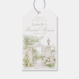 Elegant French Chateau Pastel Bridal Garden  Cadeaulabel