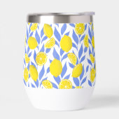 Elegant French Country Lemon Blue Botanical (Links)