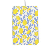Elegant French Country Lemon Blue Botanical Luchtverfrisser (Voorkant)
