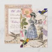 Elegant French Paris Vrijgezellenfeest Kaart (Voorkant / Achterkant)