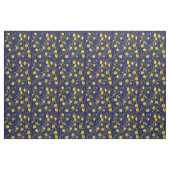 Elegant Fresh Blue Lemon wijngaarden Stof (Yard (91,4 cm))