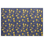 Elegant Fresh Blue Lemon wijngaarden Stof (Fat Quarter)