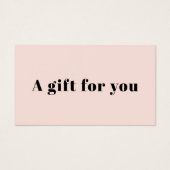 Elegant Fresh Pastel Bold Beauty White Stripes Visitekaartje (Voorkant)