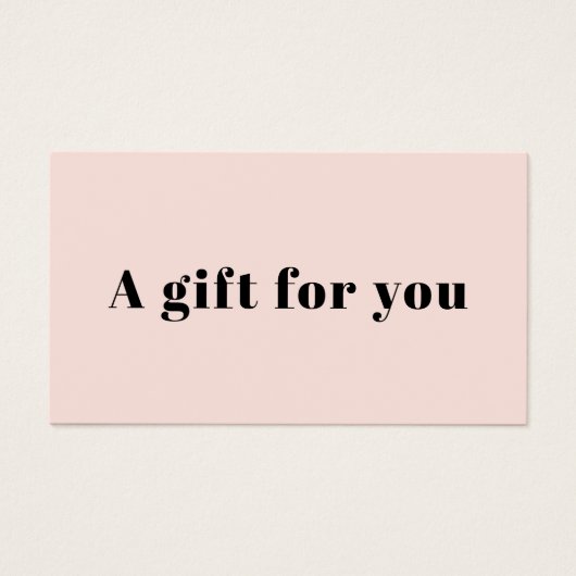 Elegant Fresh Pastel Bold Beauty White Stripes Visitekaartje (Voorkant)