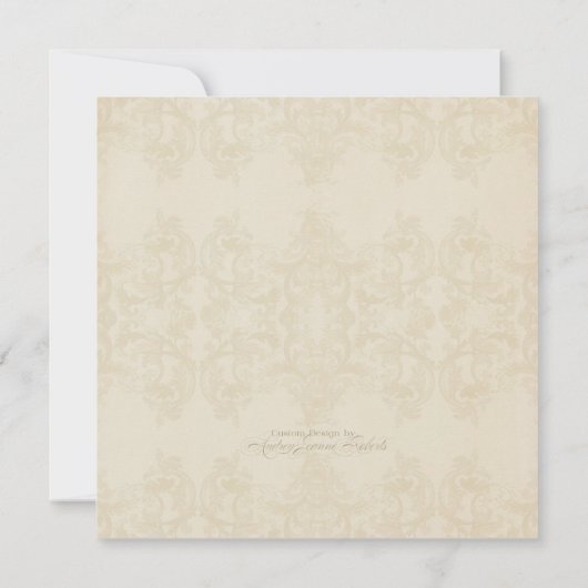 Elegant Fritillaria n Dragonfly Vrijgezellenfeest Kaart (Achterkant)