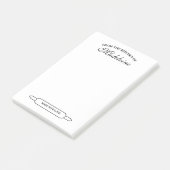 Elegant From the kitchen of Post-it Notes (Schuin)