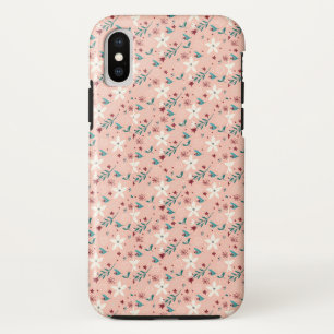 Elegant froral roze Case-Mate iPhone case