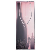 Elegant Frosted Wine Gift Bag Wijn Cadeautas (Achterkant)