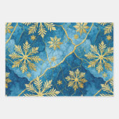 Elegant Frozen Dawn Holiday Inpakpapier Vel (Voorkant)