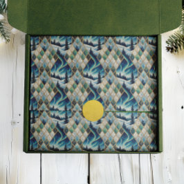 Elegant Frozen Landscape Holiday Tissuepapier