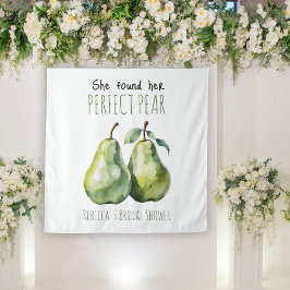Elegant Fruit Brunch Perfect Pear Bridal Shower Wandkleed