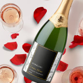 Elegant Fruit Mousserende Citroen Limoen Wijnlabel Sparkling Wijnetiket