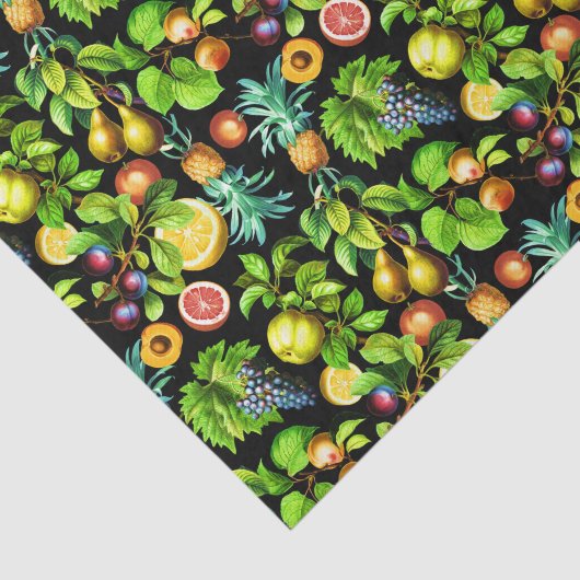 Elegant fruit tissuepapier (Detail)