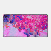 Elegant Fuchsia and Dark Blue Limited Hydrangea Bureaumat (Voorkant)