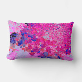 Elegant Fuchsia and Dark Blue Limited Hydrangea Kussen