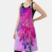 Elegant Fuchsia and Dark Blue Limited Hydrangea Schort (Insitu)