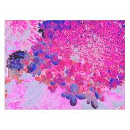 Elegant Fuchsia and Dark Blue Limited Hydrangea Tafelkleed
