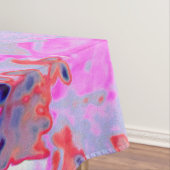 Elegant Fuchsia and Dark Blue Limited Hydrangea Tafelkleed (Voorbeeld)