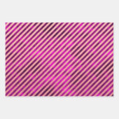 Elegant fuchsia Kerstsierans feestdagen Inpakpapier Vel (Voorkant 2)