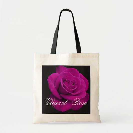 Elegant Fuchsia Roos Tas (Voorkant)