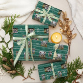 Elegant Fun Fa La Bow Muziek Fotocollage Inpakpapier Vel