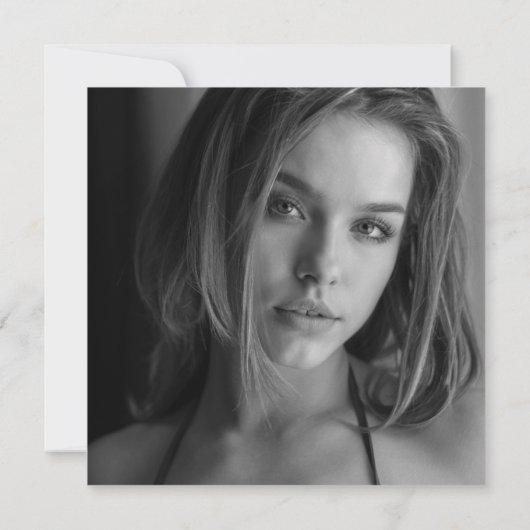 Elegant Funeral Gratitude Bedankkaart (Achterkant)